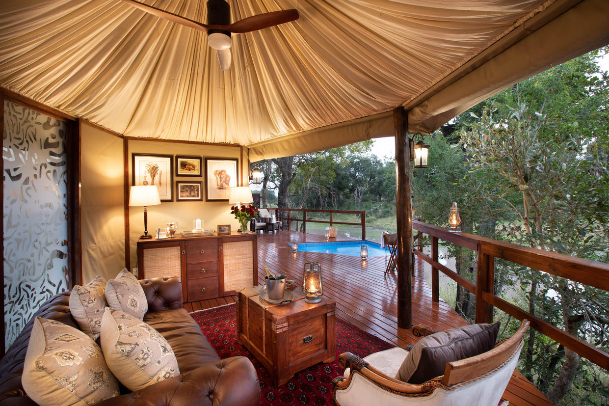 1. Signature Hamiltons Tented Camp - Suite Exterior