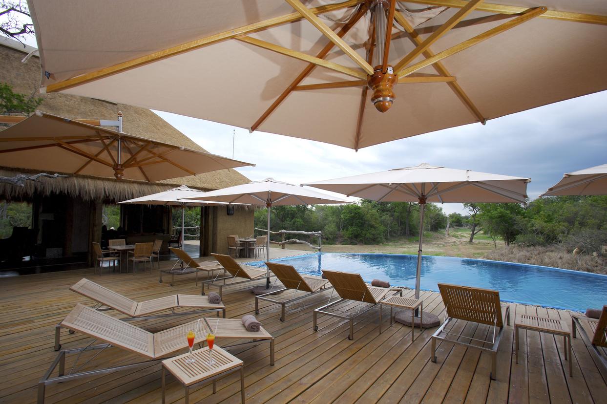 Kapama River Lodge Pool & Deck Area