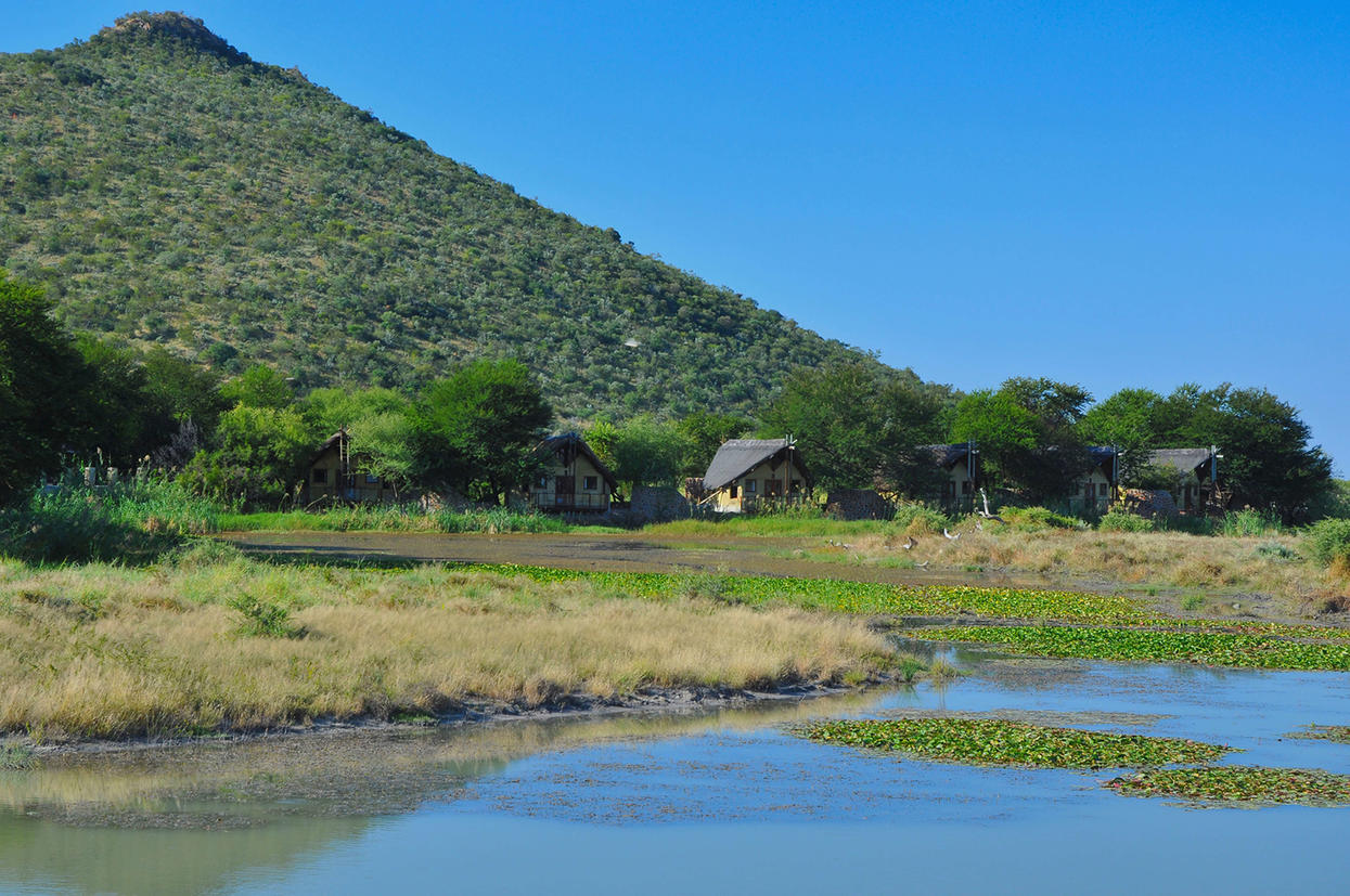 Chalets and Waterhole