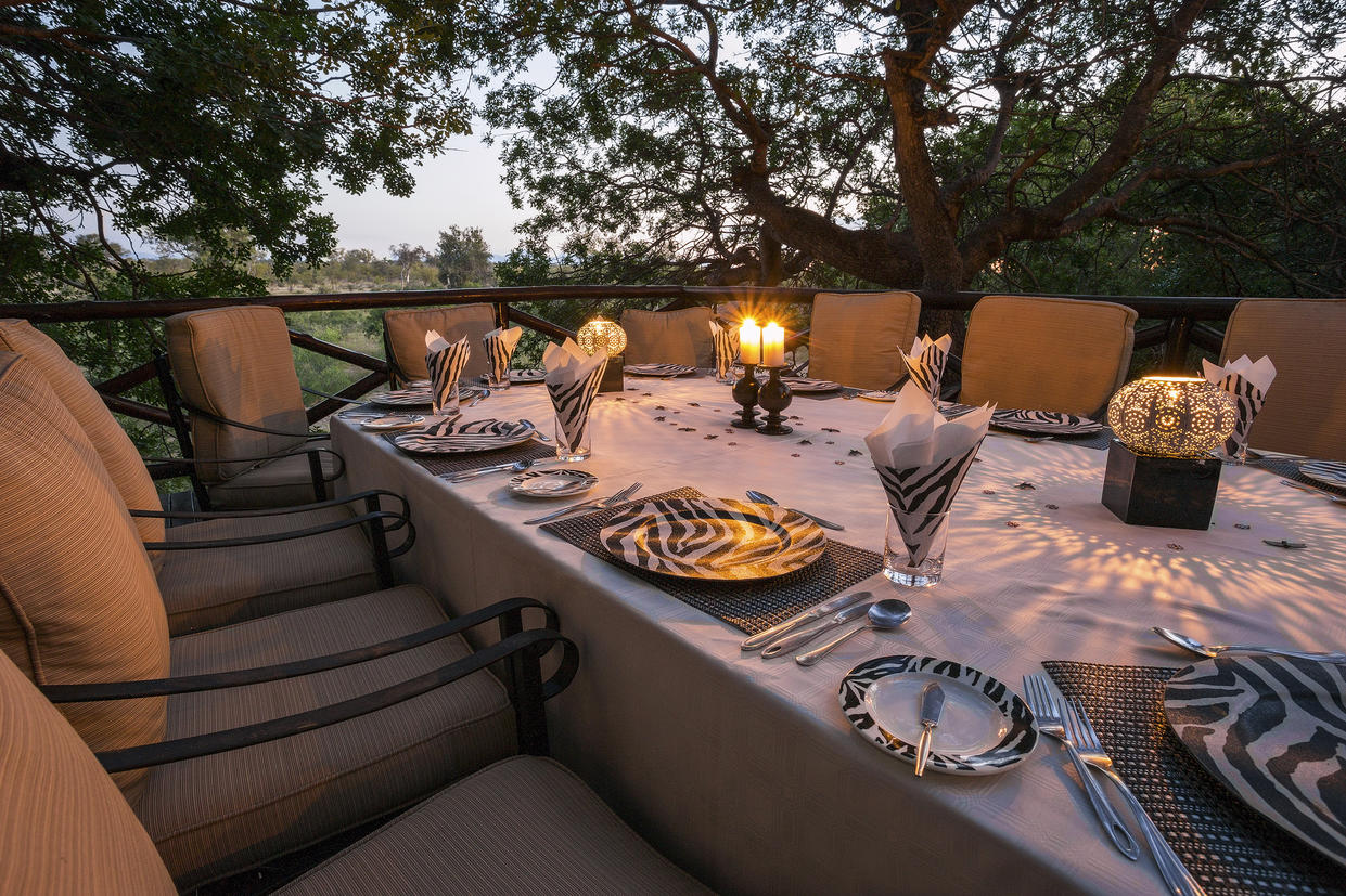 Open air dinner