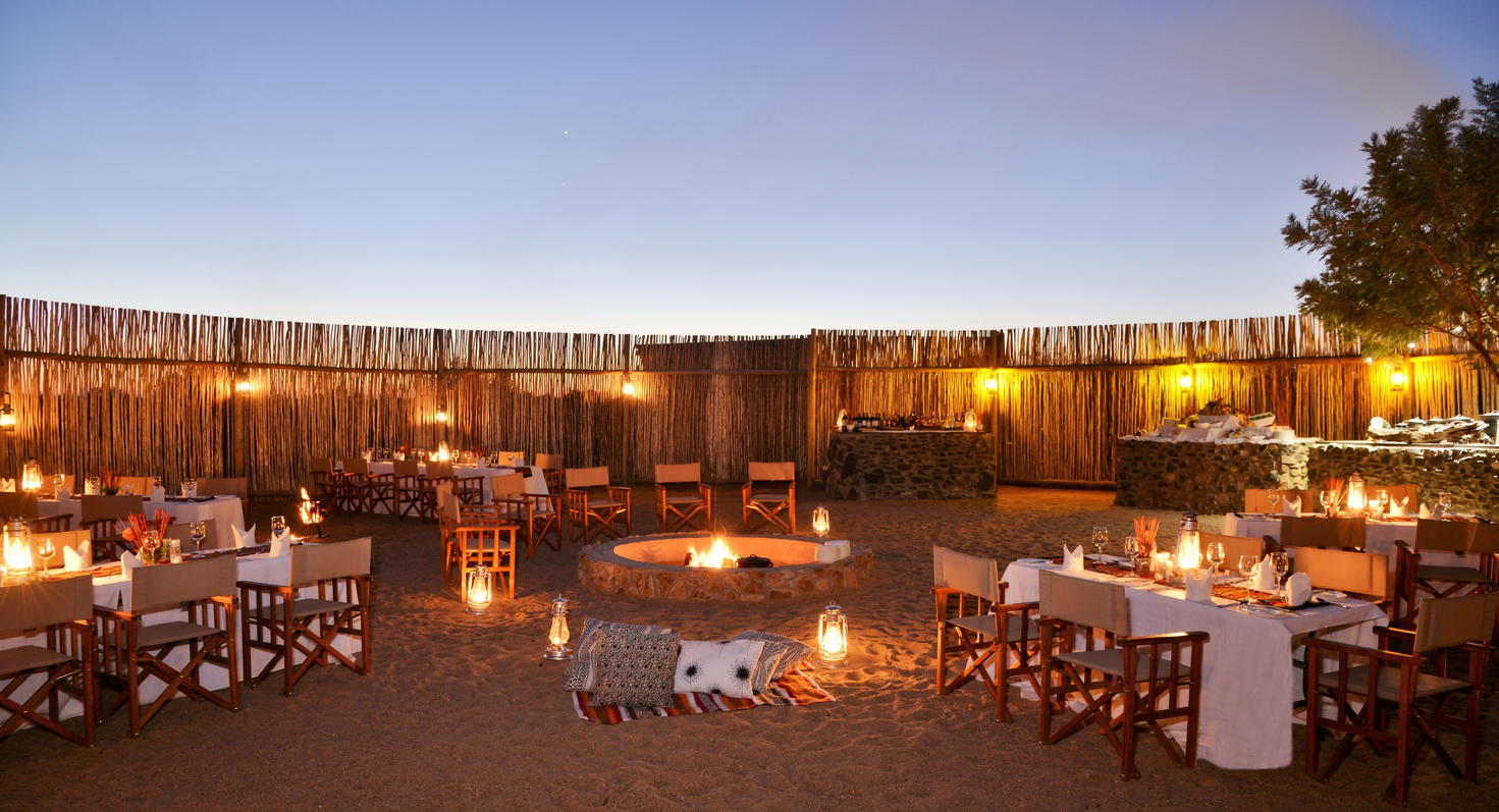 Imbali Safari Lodge - Boma DInner